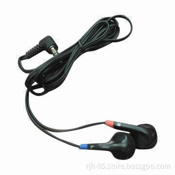 Promotional stereo wire earbuds
